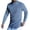 Blue, variant on Utoimkio Men's Turtleneck Pullover Sweatshirts Long Sleeve Striped Pullover Blouse Tops Lightweight Casual Loose Sweatshirts for Men Fall Winter Clothes