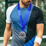 OULII Plated Metal Sports Medal for Pickleball and Game Awards, Versatile Recognition Trophy