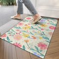 thumbnail image 4 of Pioneer Flower Floral Print Pattern Door Rugs,Washable Non Slip Door Mats Indoor,Decorative Door Mats,Entry Mat Indoor for Entrance,Bedroom,Kitchen,Bathroom,17"x30", 4 of 6