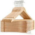 thumbnail image 1 of Percheros Amber Home Wooden, 30 unidades, madera natural, 1 of 7