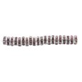 thumbnail image 1 of 100 Pcs Rondelles en Strass avec Gros Trous Breloque Perle Libre pour Bijoux Perles Entretoises Bijoux Cristal Multicolore Perle Libre pour Bricolage Collier Violet, 1 of 8