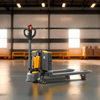 APOLLOLIFT 3" Lowered Full-Electric Pallet Jack 3300lb Lithium Battery Powered Pallet Truck 48"x27" Fork Size