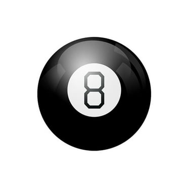 New Novelty Plastics Classic Magic 8 Ball Decision Making Fortune Telling Toy Mystic Gadget