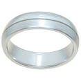thumbnail image 5 of Sterling Silver Wedding Bands Sets for Him and Her and Wedding Rings, 5 of 8