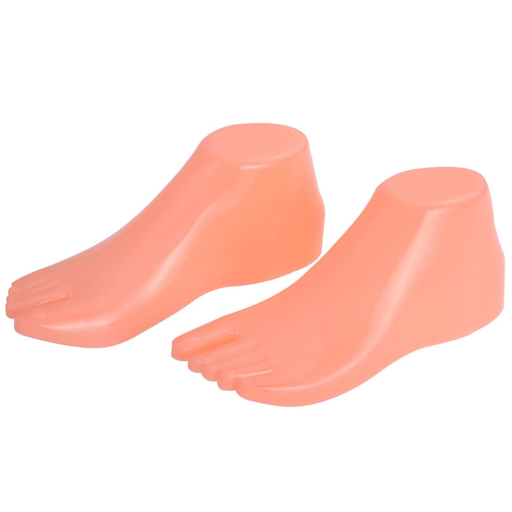 Libérez le Potentiel de Votre Modèle de Pied Mannequin pour Adulte d'Affaires Vendeur de Chaussures, Matériau Pvc Durable, Usage Répété