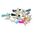 thumbnail image 6 of 24 Pieces Vintage Fairy Angel Charms Pendants Faceted Glass Beads Antiqued Dangle for DIY Wedding Gift Jewelry Hanging Craft, 6 of 8