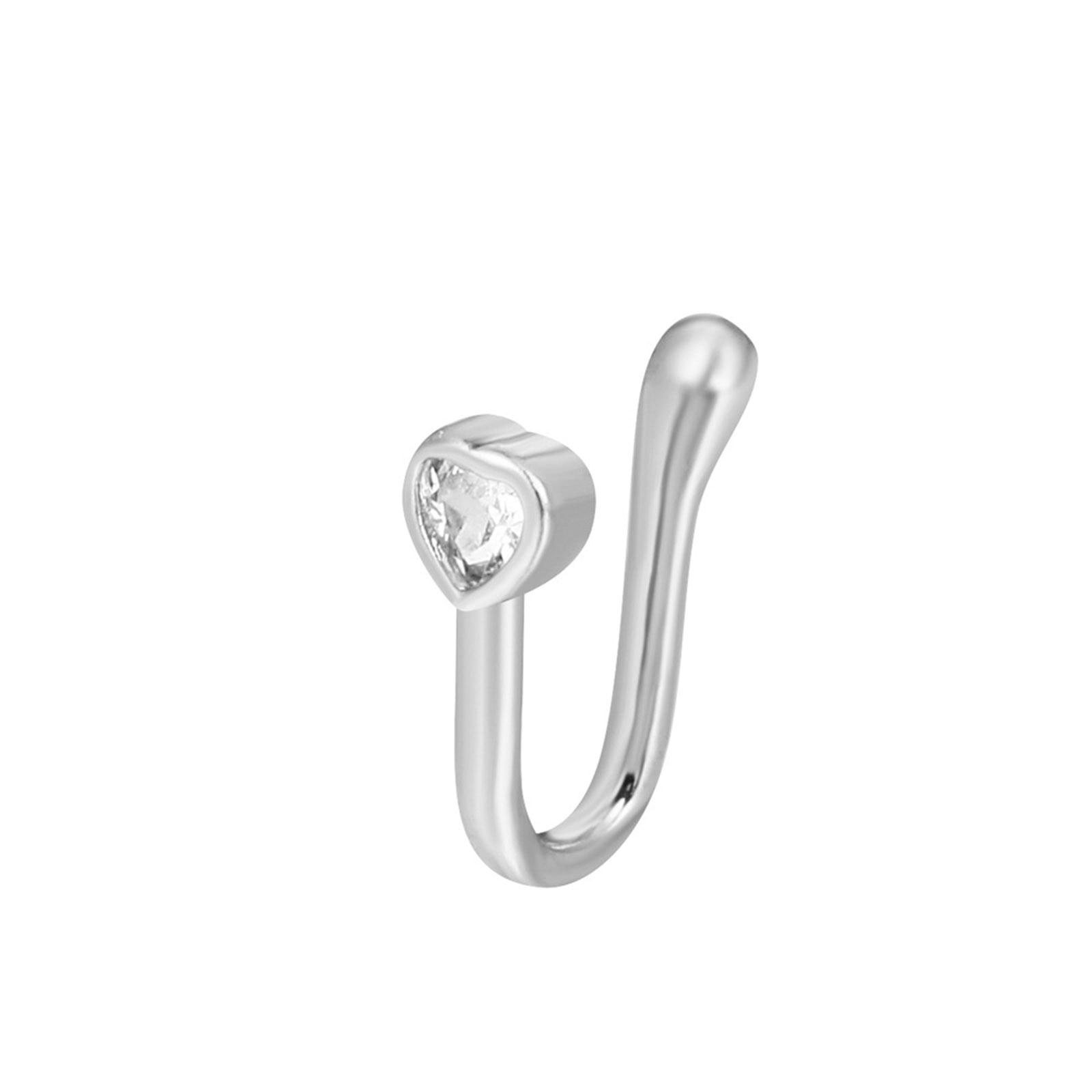 Nose Jewelry Perforation Free Nose Ring Series Piercing Clip Nail Nose