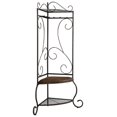 thumbnail image 2 of KB M09 70 x 25 x 25 in. Metal Corner Hall Tree - Pewter, 2 of 4