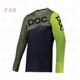 thumbnail image 3 of AVIP POC Mtb Ciclismo Hombres Downhill Jerseys Verano MTB Bicicleta Camiseta Manga Larga Motocross Ropa Deportiva Jersey Secado Rápido dh, 3 of 5