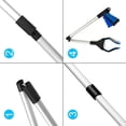 thumbnail image 2 of Herramientas de recolección, agarrador de 81 cm para personas mayores, extralargo, liviano y conveniente, para recoger basura, recoger basura, desechos de jardín, negro oso de fresa  Electrónica, 2 of 5