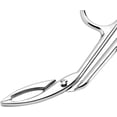 thumbnail image 5 of Professional Scissors Shaped Eyebrow Tweezers Nose Hair Clip Tweezer Tool Flat Tip Tweezers Precise Plucking Rustproof Face Hair Removal, Argent, 5 of 5