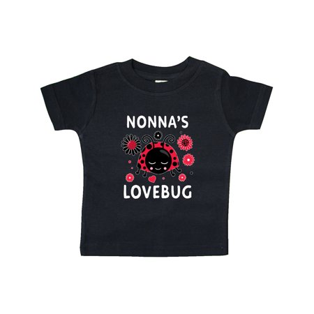 

Inktastic Valentine s Day Nonna s Lovebug Gift Baby Boy or Baby Girl T-Shirt