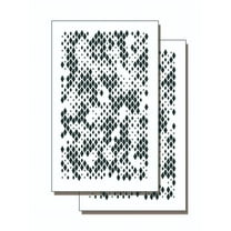 2 PACK Mylar Camouflage Stencils DIY Airbrush Paint Mask DiamondTac