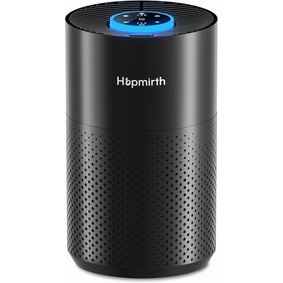 Upgraded Air Purifiers for Bedroom & Home with H14 True HEPA Filter, Covers Up to 1280ft², 360 ° Air Intake, Quiet Pet Air Purifier, Fragrance & Timer, Removes Smoke,Pet Dander & Pollen,White