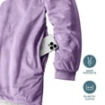thumbnail image 4 of Bare Home Plush Sherpa Wearable Blanket - Fluffy & Soft - Lightweight - Adult, Lavender, 4 of 7
