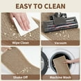 thumbnail image 4 of SIXHOME Stair Treads 15 Pack 8"x30" for Wooden Steps Braid Weave Non-Slip Staircase Indoor Comfort Rubber Backing Washable Runners Kids Dog-Friendly Treads Mats Set Beige, 4 of 7