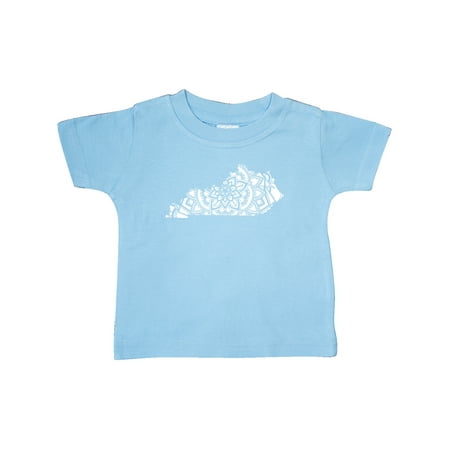 

Inktastic Kentucky Silhouette Mandala Gift Baby Boy or Baby Girl T-Shirt