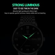 POEDAGAR Men Watch Sport Chronograph Quartz Watches Top Brand Luxury Full Steel Waterproof Luminous Date Man Fashion Wristwatch