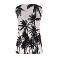 thumbnail image 4 of LNZGNM Flowy Tank Tops for Women Plus Size Summer Top Loose Fit Scoop Neck Sleeveless Tunic Shirts Fashion Travel Basic Tees Shirts,Gray L, 4 of 7