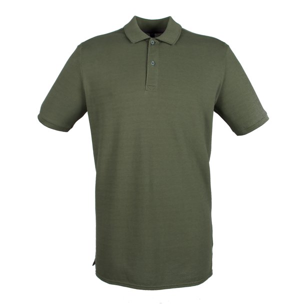 Henbury - Polo algodón pique tallaje moderno para hombre (Oliva)