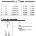 thumbnail image 4 of aidice Capri Pants for Women Linen Drawstring Elastic Waist Straight Leg Lounge Capris Summer Trendy Pants, 4 of 6