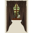 thumbnail image 4 of Lover's Knot Jacquard Prairie Gathered Curtains - 72x63, 4 of 4