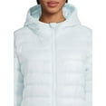 thumbnail image 6 of Swiss Tech Women's Hooded Mid Length Puffer Jacket, Sizes XS-3X, 6 of 6