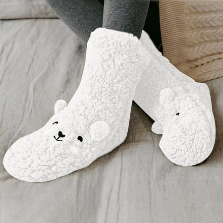 

5 pairs Fashion Winter Keep Warm Women Printed Ladies Thick Cashmere Socks womens socks Color random