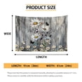 thumbnail image 6 of SEANATIVE Wooden Daisy Wall Tapestry Kitchen Decor Tapestry for Bathroom Ceiling Tapestry for Bedroom Tapestry for Seasonal Decor Mini Tapestry for Meditation Space, 6 of 6