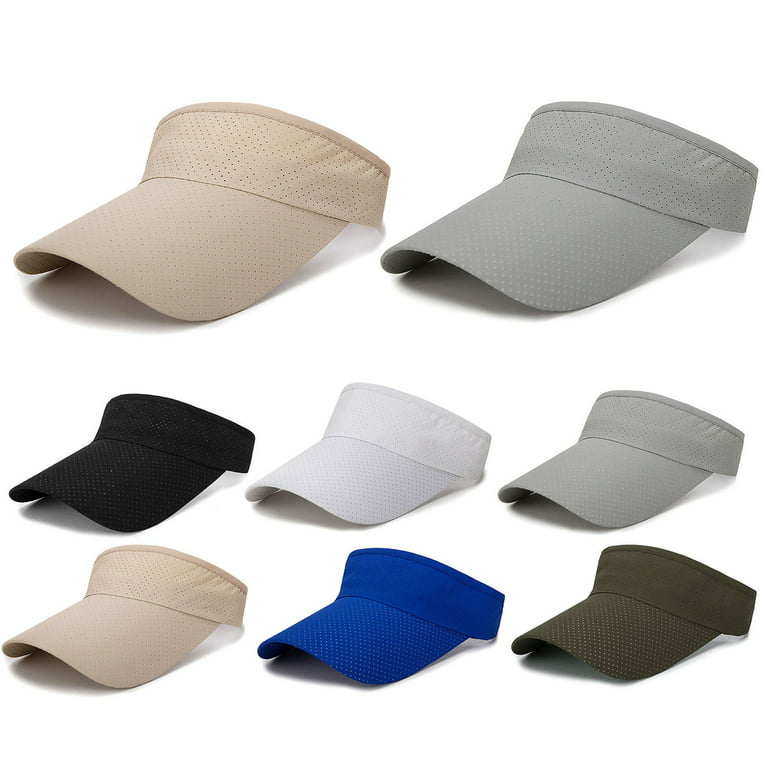 Sunshade Cap Lengthen Brim Lightweight Adjustable Design Empty Top Baseball  Hat for Men Women 
