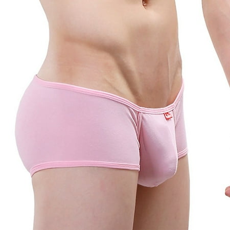 

Mens Underwear Cotton Pink Breathable Hombre Slip Comfort Sexy Briefs
