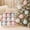 A, variant on Cififendec 9Pcs Christmas Macaron Pastel Christmas Ball Ornaments, 9.45", Soft Textured Beaded Pom Pom Bauble Box Set for Xmas Tree Decor Focal Piece