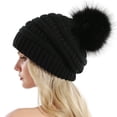 thumbnail image 5 of Clearance LILYCHAN Woman Winter Hat Warm Slouchy Beanie Hat Chunky Soft Knit Cap, 5 of 5