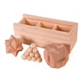 thumbnail image 2 of Juguete de Lock Toys Montaje Puzzle para Desafío IQ Brain, 2 of 9