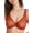Red Ochre, variant on BLACK Low-Key Shimmer Unlined Plunge Bra, US 32I, UK 32G