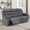 Brown, variant on DELMANGO 2-Seater Loveseat Recliner Sofa with Cup Holders, Manual Reclining Dual Seat Couch for Living Room, Home Theater & Small Spaces, Grey