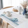 thumbnail image 3 of Blue Pumpkin Placemats Set of 1 Thanksgiving Fall Heat Insulated Linen Place Mats, Washable Stain-Proof Table Mats for Dining Tables Holiday Decor 13x19inch, 3 of 9