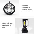 thumbnail image 2 of Linterna de mano LED Lámpara de camping portátil con batería de gran capacidad para emergencias (A) Hugtrwg Para estrenar, 2 of 9