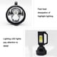 thumbnail image 2 of Destacar Linterna de mano LED Lámpara de camping portátil con batería de gran capacidad para emergencias (A), 2 of 8