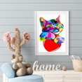 thumbnail image 4 of Wdftyju 5D DIY Diamond Painting Kits Colorful Cat Full Square Drill Art (20X30cm) Wdftyju 7bs0jd2gy6ha7cx5D01, 4 of 9