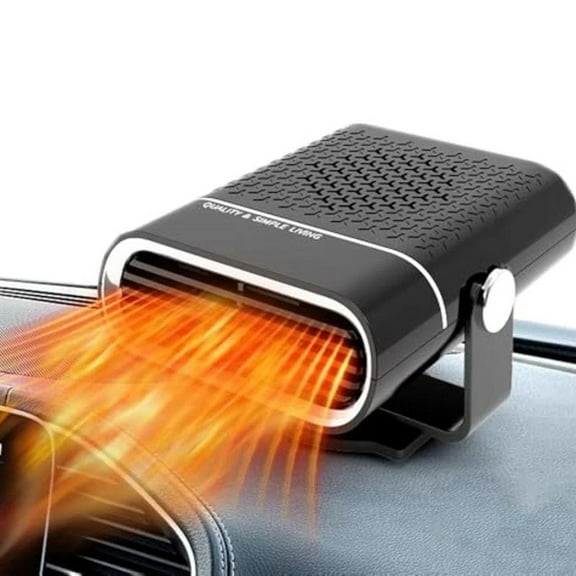 Portable Car Heater Fast Demisting Defroster, 12V 150W Automobile Heater Can Heat Rapidly in 60 Seconds with Heating & Cooling, Car Fan Windshield Defroster