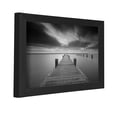 thumbnail image 6 of Besly 11x17 Picture Frames Black Wooden Picture Frame Poster Frame for Wall Hanging and Home Decoration-Black, 6 of 8