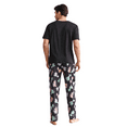 thumbnail image 2 of Men's short-sleeved long pants casual comfortable home wear set that can be worn outside, 2 of 4