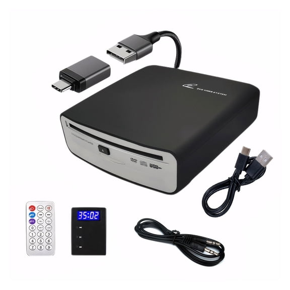 USB Interface Car CD Dish Box SUV External Stereo Radio Dish Box CD/DVD Player ,Long Battery Life