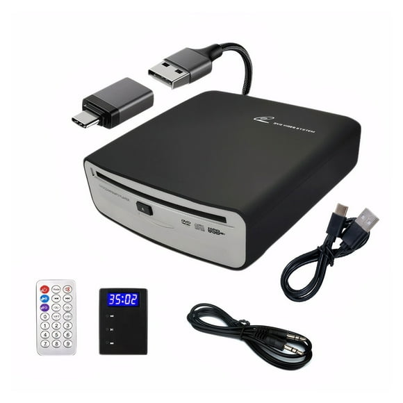 USB Interface Car CD Dish Box SUV External Stereo Radio Dish Box CD/DVD Player