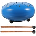 thumbnail image 4 of 1 Set Tongue Drum Hand Drum Percussion Instruments Hand Pan Drum for Beginner, 4 of 8