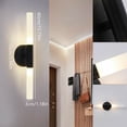 thumbnail image 2 of CNCEST LED Wall-Mounted Lamp Modern Acrylic Wall Sconce Home Low Power Consumption Fixture 5W 110V, 2 of 10