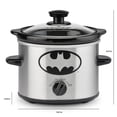thumbnail image 4 of DC Comics Batman 2-Quart Slow Cooker, Silver, 4 of 5