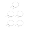thumbnail image 3 of Guardoinrt Charm Anklet Of Sterling Silver Gift For Any Occasion Authentic 925 Sterling Adjustable Anklet Adjustable Snake Anklet 5Set, 3 of 6