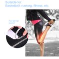 thumbnail image 3 of Knee Brace, Sweat Proof Knee Protector Adjustable Compact  for Basketball Black + Pink, 3 of 7